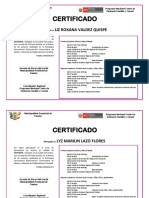 CERTIFICADO para Operadores