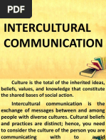 Intercultural Communication