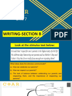 Unit 7: Writing-Section B