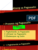 PPT Pagsasalin