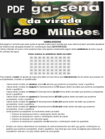 Mega Sena com Estatística