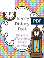 Hickory Dickory Dock: (No Prep) Differentiated Literacy Activities