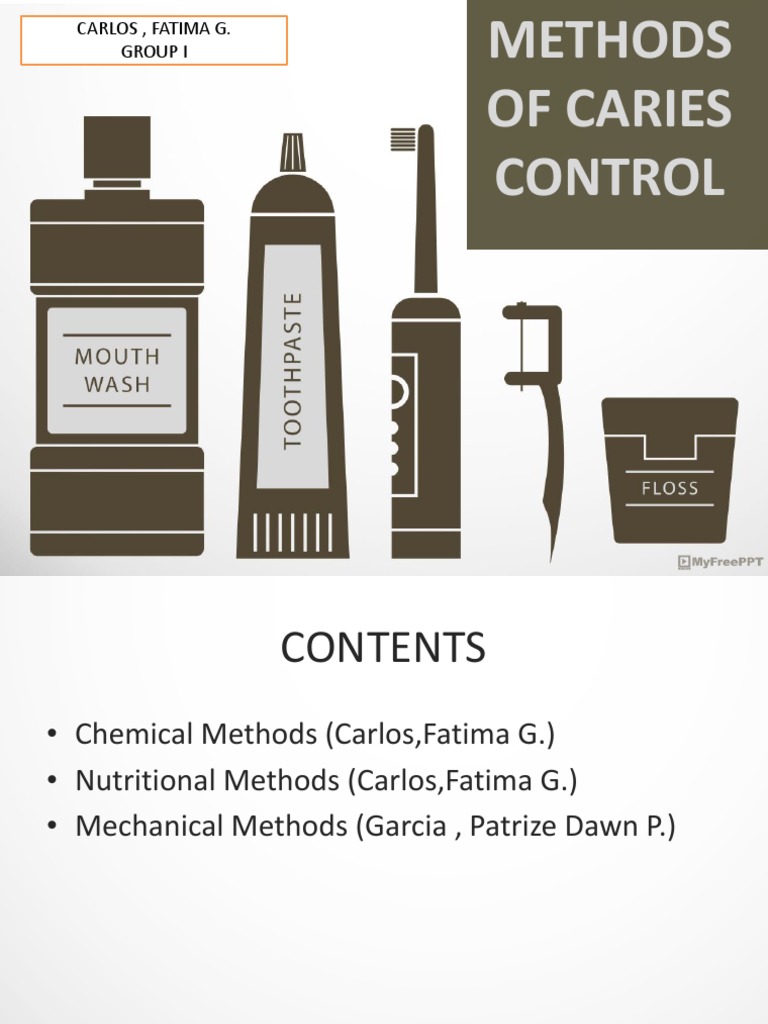 Caries Control Methods Overview | PDF