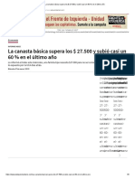 La CB supera los $ 27.500 y subió casi un 60 % en el último año