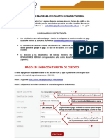 Instructivo de Pago para Estudiantes Fuera de Colombia PDF