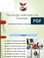 Valores y Actitudes en El Trabajo-1 PDF
