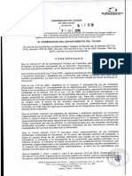 Decreto 1709 de 21 de Octubre de 2019