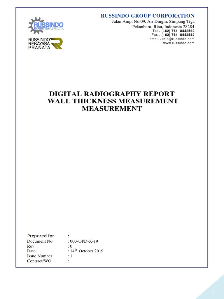 Digital Radiography Report | PDF | Materials | Building Engineering