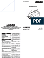 Manual Lavadora HD 585 Karcker PDF