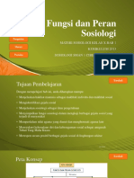 Materi Sosiologi Kelas X. Bab 1. Fungsi Dan Peran Sosiologi (Kurikulum 2013)