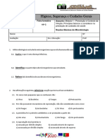 Ficha Formativa Microbiologia