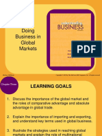 Doing Business in Global Markets: Mcgraw-Hill/Irwin