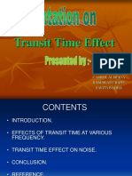 Transit Time Effect