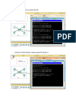 Simulacion de La Red - PACKETTRACER