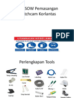 SOP, SOW Pemasangan Switchcam Korlantas