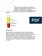 Metodos de Separacion de Mezclas