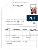 Application Form Word