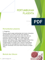 Pertumbuhan Plasenta