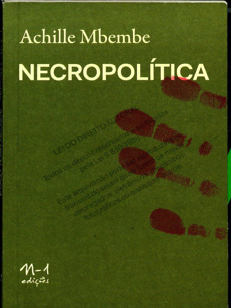 Necropolitica - Achille Mbembe