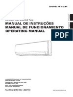 Manual de Instruções: Compact Wall Mounted Type