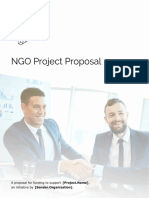 NGO Project Proposal: A Proposal For Funding To Support (Project - Name)