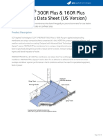 PREPRUFE 300R Plus & 160R Plus Membranes Data Sheet (US Version)