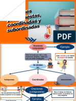 Oraciones Yuxtapuestas, Coordinadas y Subordinadas1