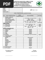 Formulir Pemeriksaan Laboratorium | PDF | Organic Compounds | Medical ...