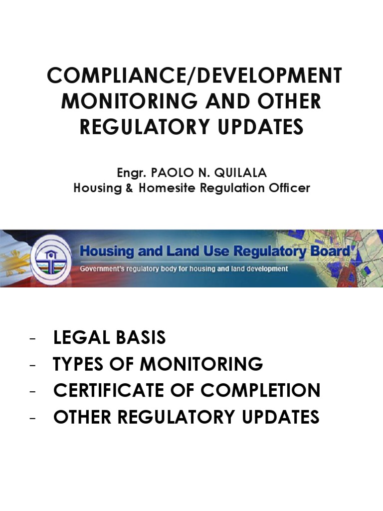 LGU Guide: Housing Compliance Updates | PDF | Regulatory Compliance ...