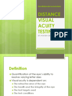 Eye Examination I-Visual Acuity