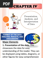 CH IV Data Presentation, Analysis