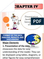 CH IV Data Presentation, Analysis