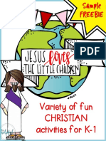 Jesus Lovesthe Little Children Sample FREEBIEGrades K1