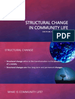 Structural Change in COMMUNITY LIFE