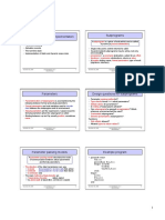 Subprograms & Their Implementation Subprograms: In-Mode Out-Mode In-Out-Mode Transmission of A Value Access Path