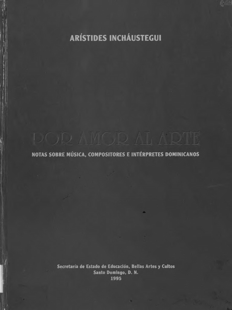 PACO Por Amor Al Arte - Arístides Incháustegui | PDF | República
