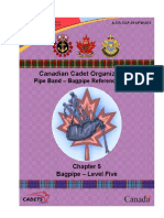 Canadian Cadet Organizations: Pipe Band - Bagpipe Reference Manual