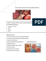 Histopatología Del Carcinoma de Células Escamosas Orales PDF