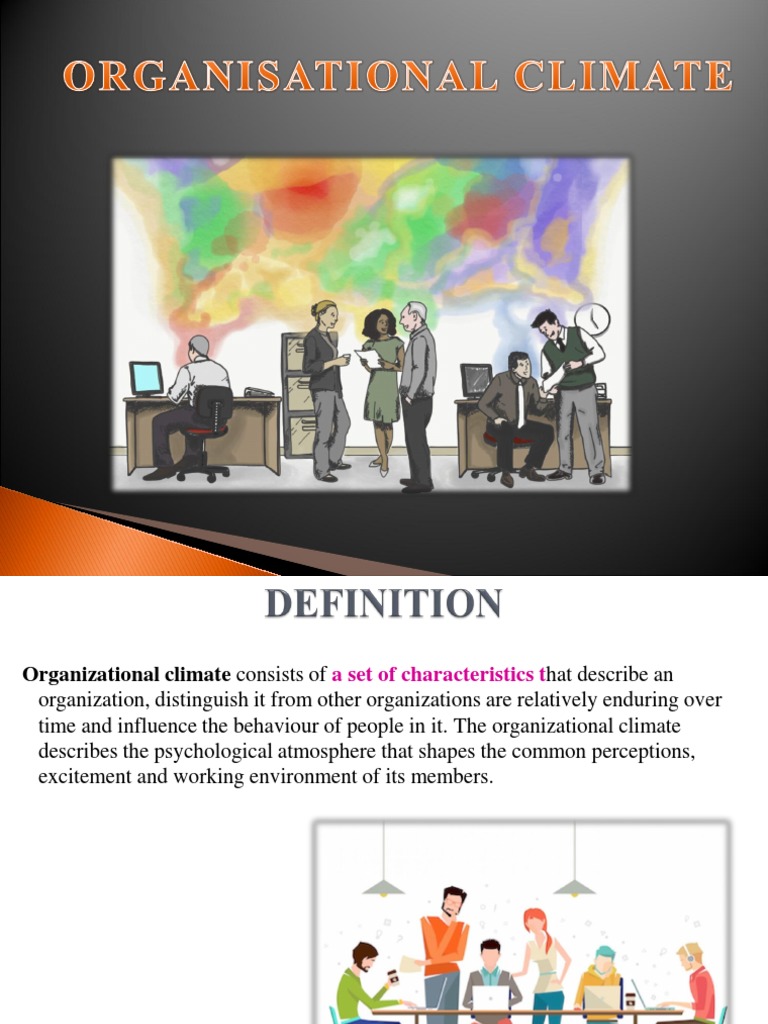 Organisational Climate | PDF | Motivation | Motivational