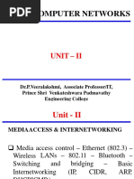 Cs6551 Computer Networks: Unit - Ii