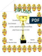 Diploma Competitie Sportiva