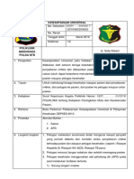 Sop Kewaspadaan Universal Fix