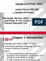 Unit 3 - L&Power (2001) - Chapter 1 & Comment