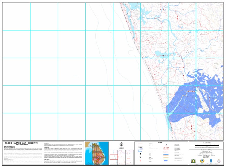 Flood Hazard Map Pdf Weather Nature