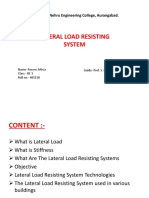 Lateral Load Resisting Systems