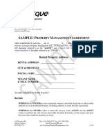 Property Management Agreement