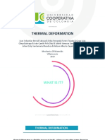 Deformacion Termica