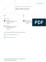 Infrared Thermography in Sports Activity and Medicine