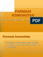 Farmasi Komunitas: Ni Putu Dewi Agustini, S.Farm., M.Farm., Apt
