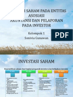 Investasi Saham Pada Entitas Asosiasi Akuntansi Dan Pelaporan Investor